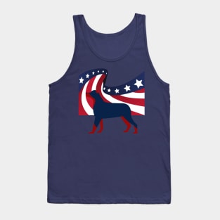 Independence day- US flag Tank Top